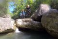 Canyoning en família a la Vall d'en Bas