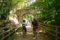 Rutes senyalitzades per anar en bicicleta a la Garrotxa