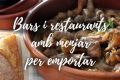 Bars i restaurants amb menjar per emportar