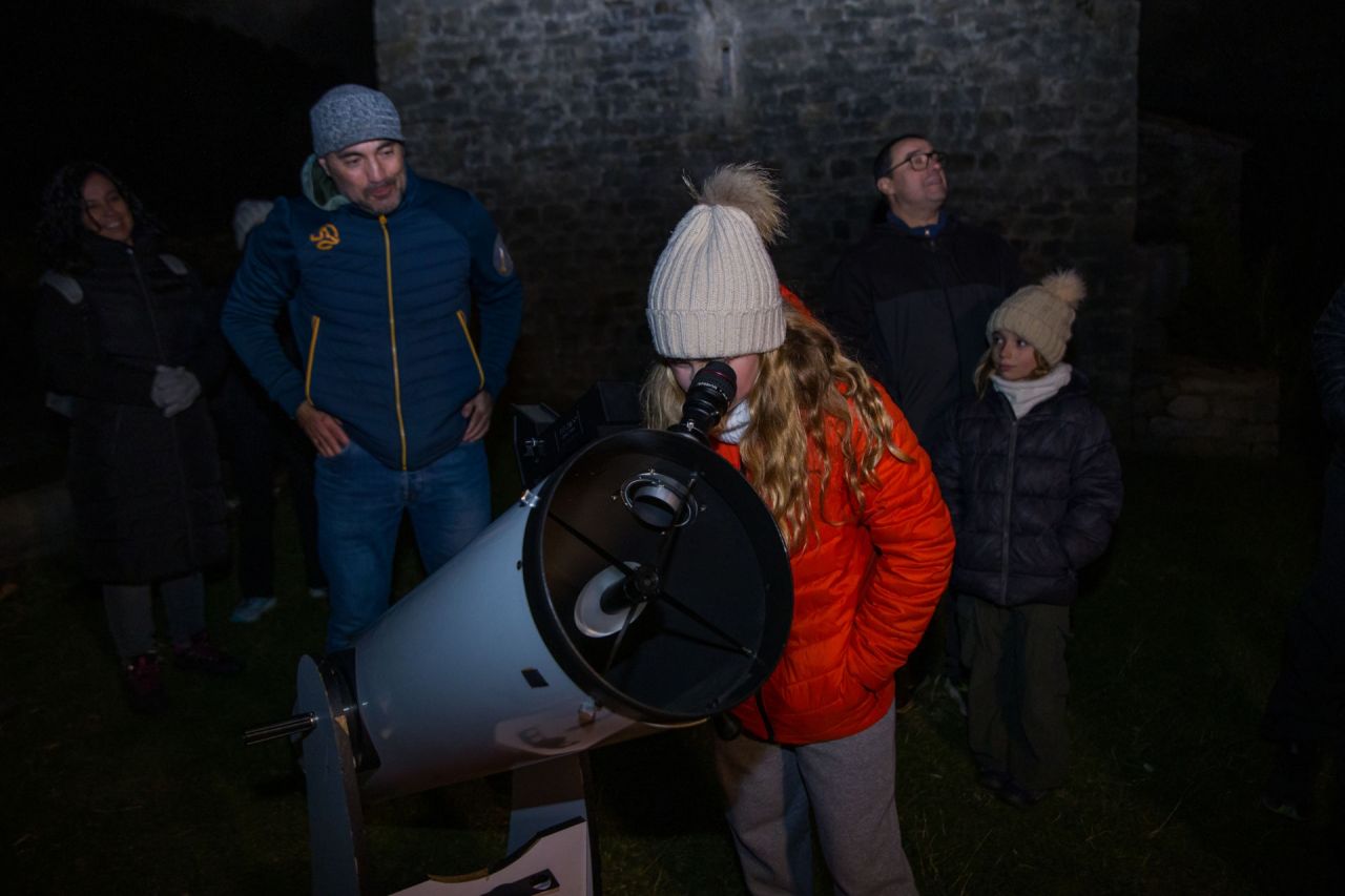 Setembre: astronomia a l'ermita de sant Andreu de Guitarriu