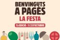 Benvinguts a Pagès torna l'1 i 2 d'octubre