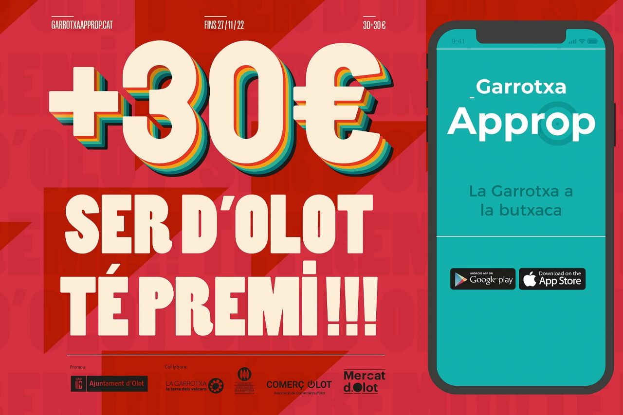 Nova campanya de l'Ajuntament d'Olot a través de Garrotxa Approp