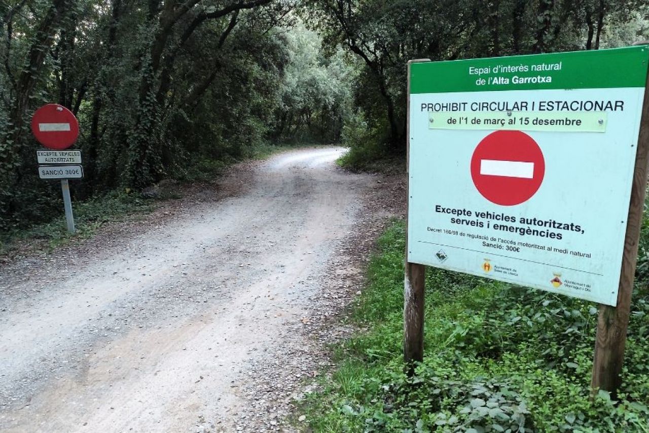Comença, un any més, el període de regulació de l’accés motoritzat a la pista de Sadernes