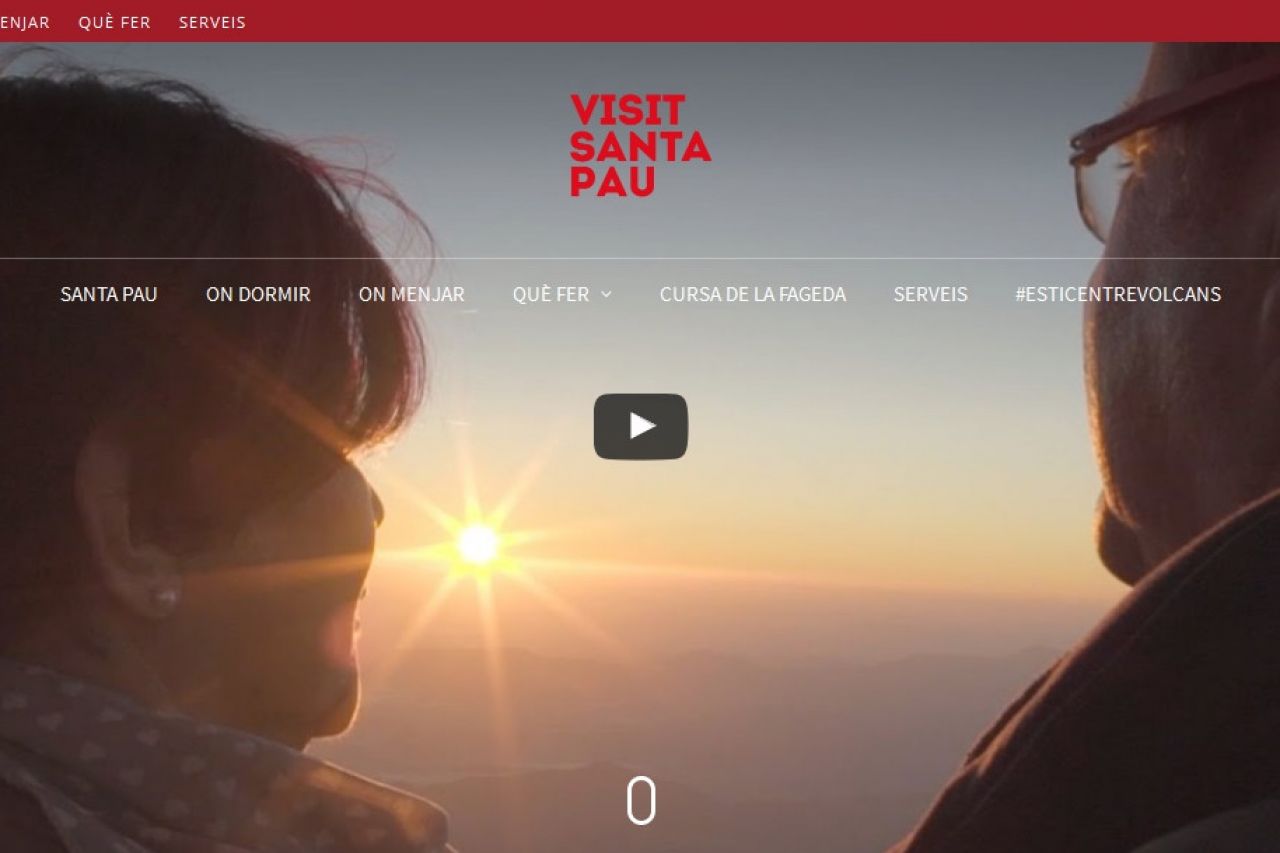 Santa Pau estrena web de turisme